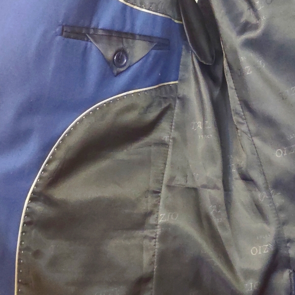 Excellent condition Tazio Italian Men Deep Blue Suit - Picture 5 of 11